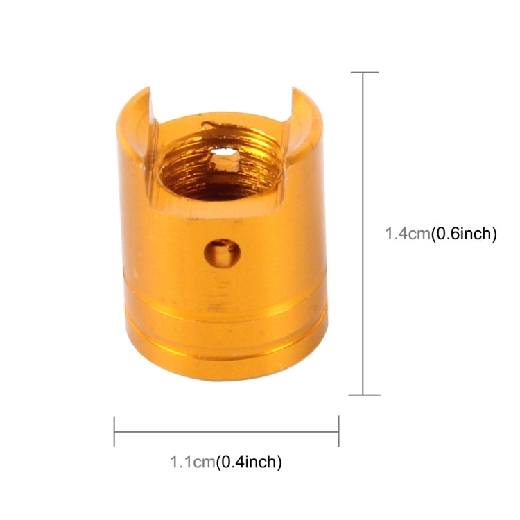 4 PCS Universal Barrel Shape Car Motor Bicycle Tire Valve Caps