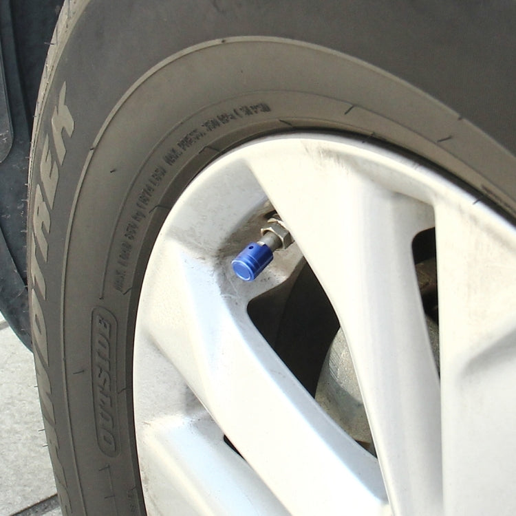 4 PCS Universal Barrel Shape Car Motor Bicycle Tire Valve Caps