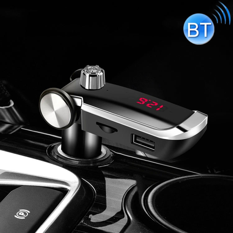 ZTB-018 Dual USB Charging Bluetooth FM Transmitter MP3 Player Car Kit, Support Hands-Free Call  & TF Card & U Disk