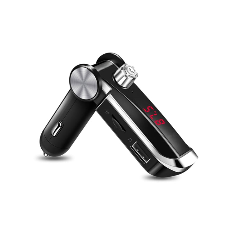 ZTB-018 Dual USB Charging Bluetooth FM Transmitter MP3 Player Car Kit, Support Hands-Free Call  & TF Card & U Disk
