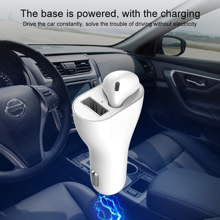 RV1 2 in 1 2.4A USB Port Car Charger & V5.0 Bluetooth