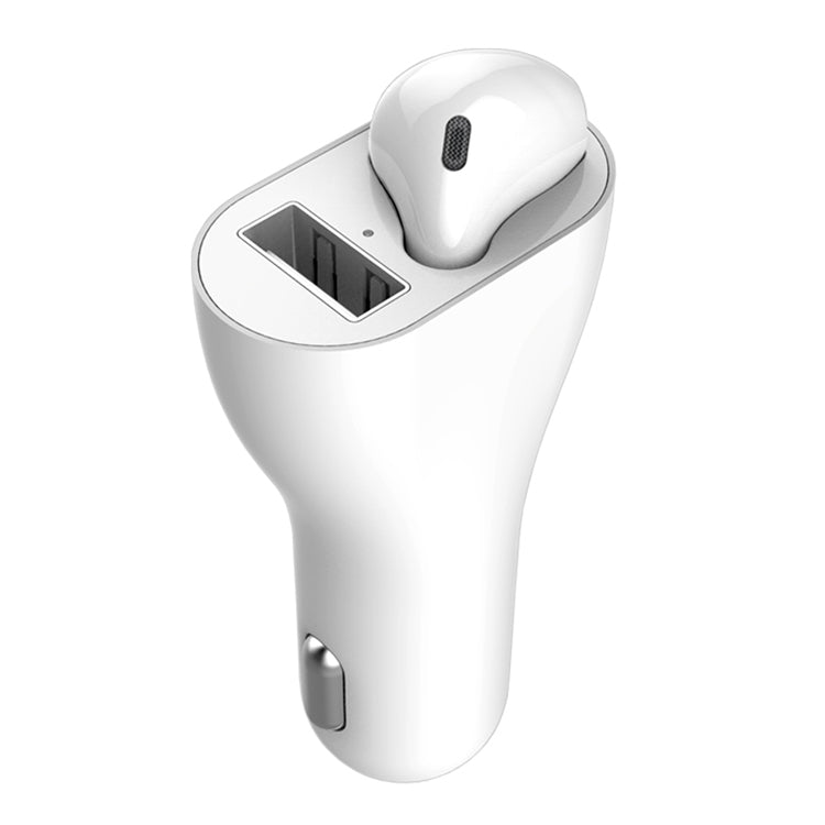 RV1 2 in 1 2.4A USB Port Car Charger & V5.0 Bluetooth