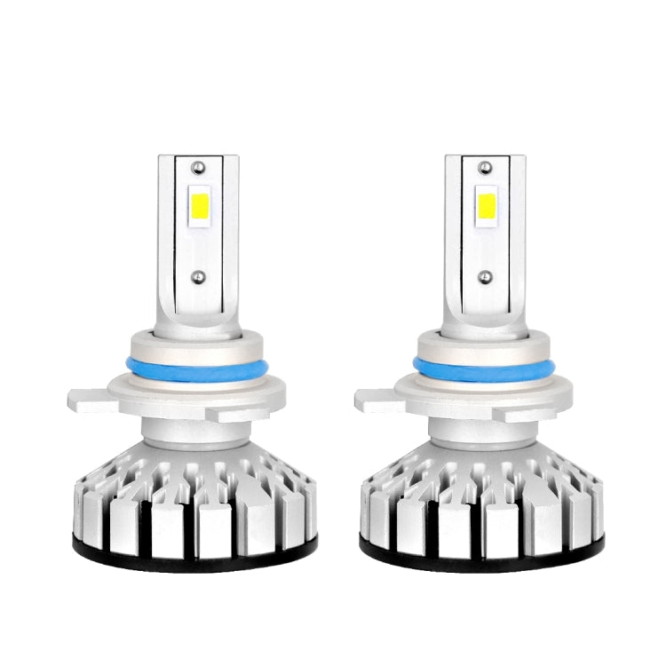 2 PCS R8 9012/HIR2 30W 3500LM 6000K IP65 Waterproof Car LED Headlight with 2 COB Lamps, DC 9-36V (White Light)