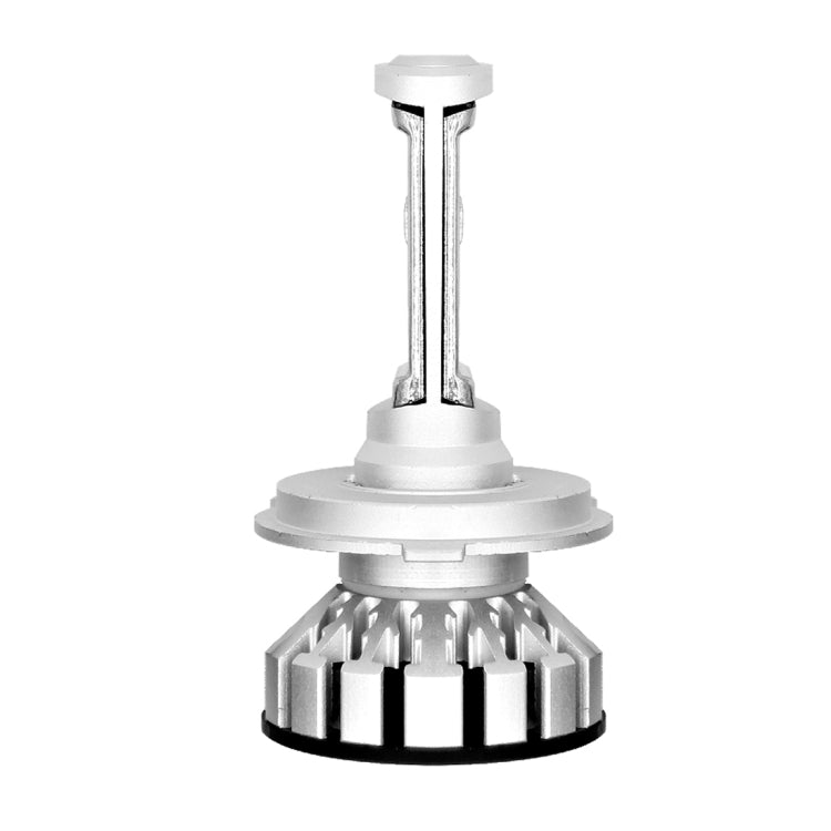 2 PCS R8 9003/HB2/H4/Hi/Lo 30W 3500LM 6000K IP65 Waterproof Car LED Headlight with 2 COB Lamps, DC 9-36V (White Light)