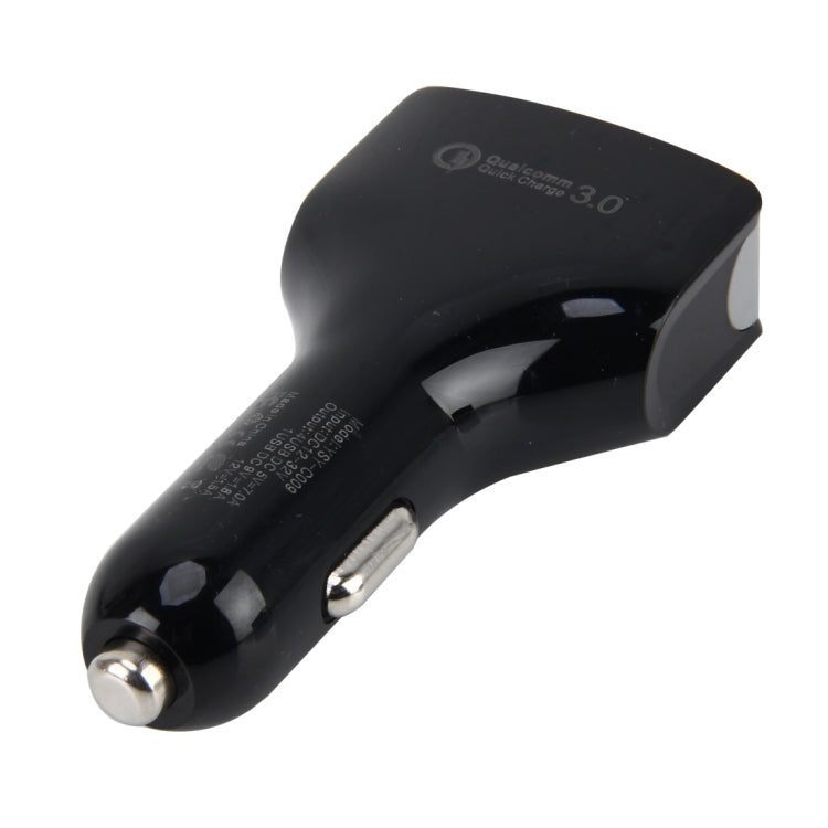DC 12-24V Safety Quick Charger 3.0 Four Ports USB Charger 4 in 1 Car Charger Android IOS Universal