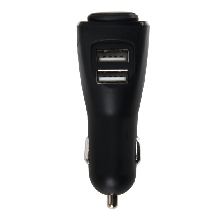 Magnetic Positioning Auto ON/OFF Bluetooth Earphone Mono BT Headset Car Charger Support Hands-free Call & 2.4A Double USB Fast Charging