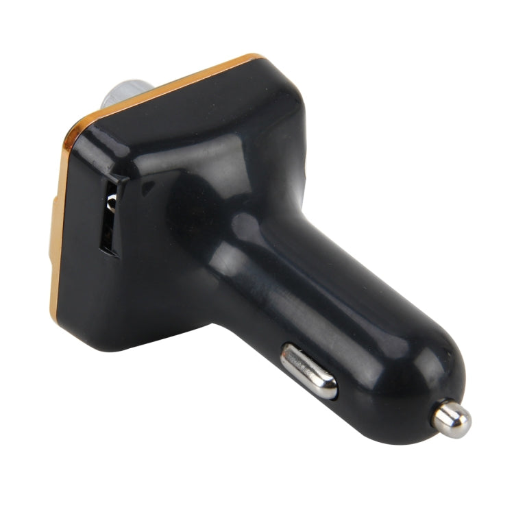 2.1A Car MP3 Player Multi-function Wireless Car FM Player Car Dual USB Charger with LED Screen Support Hand-free and TF Card