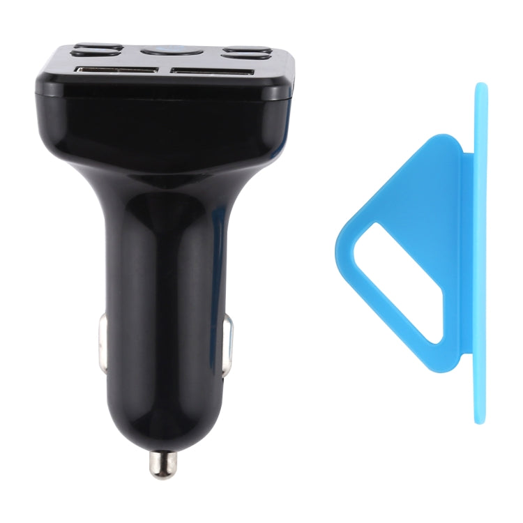 A10 Dual USB Charging Bluetooth FM Transmitter MP3 Player Car Kit, Support Hands-Free Call & TF Card & U Disk