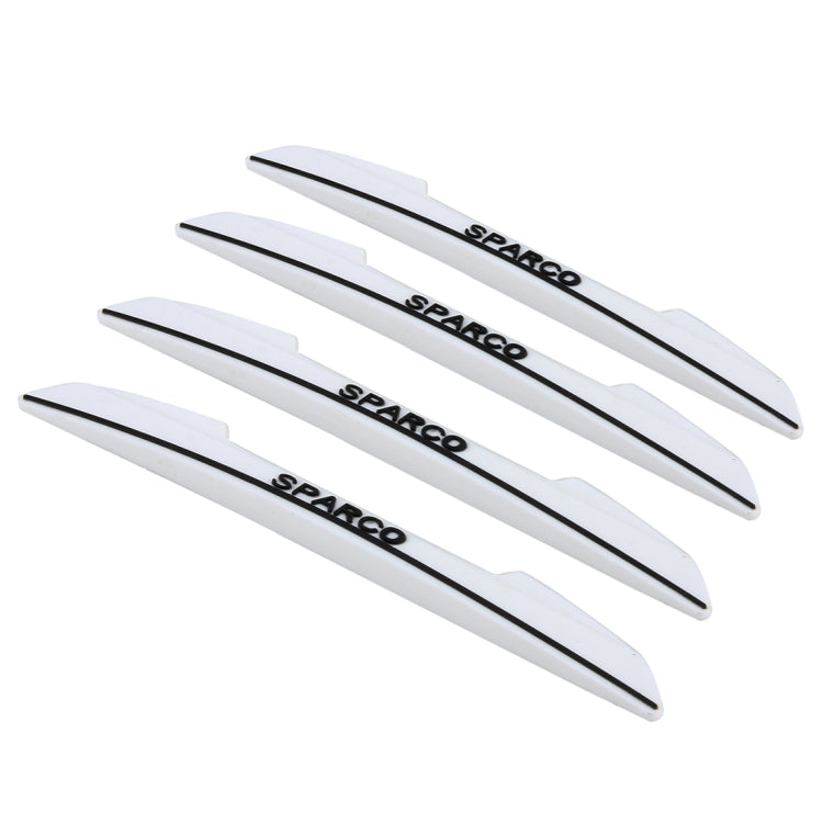 4 PCS Car Plastic Anti-collision Stickers Car Door Protector Door Side Edge Sticker