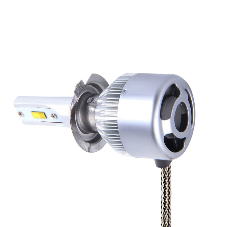 2PCS  H7 36W 3800LM 6000K 12 High Power LED White Headlamp, DC 8-48V