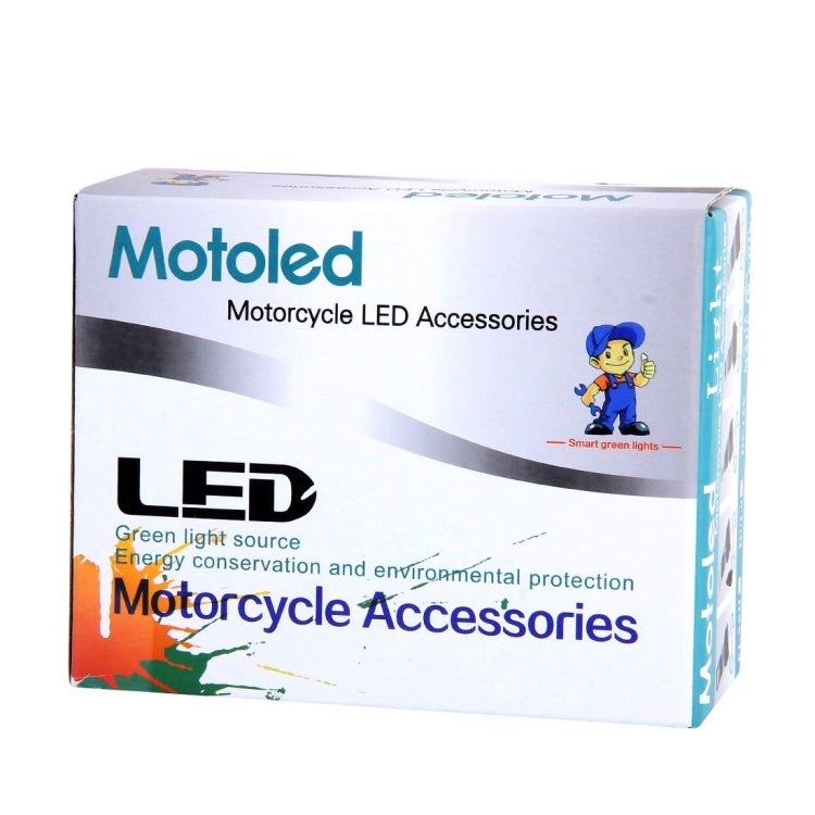 M6 30W White 6 LED Motorcycle Headlight Lamp, DC 9-36V,  Cable Length: 30cm