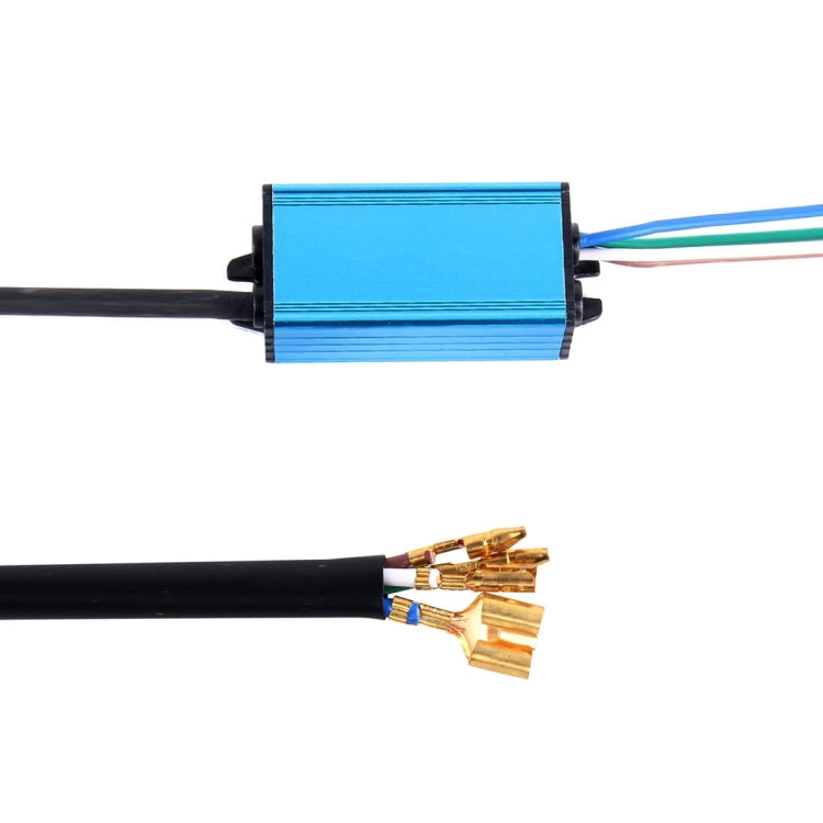 M3 15W 1000LM White 3 LED Motorcycle Headlight Lamp, DC 9-36V,  Cable Length: 30cm