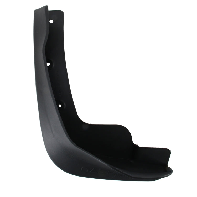 4 PCS Car Auto Semi-Rigid PVC Splash Flaps Mudguards Fender Guard for 2016 Version Qashqai