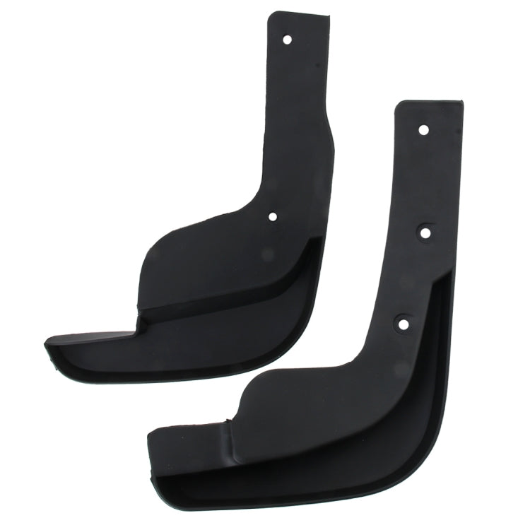 4 PCS Car Auto Semi-Rigid PVC Splash Flaps Mudguards Fender Guard for 2016 Version Qashqai