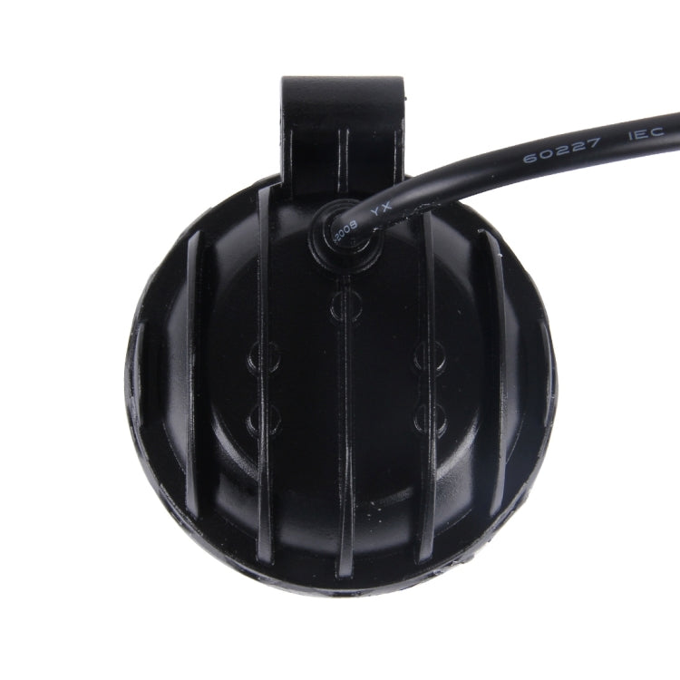 10W 6000K 800LM 4 LED White Motorcycle Headlight Lamp with Blue Angle Eye Lamp, DC 9-36V