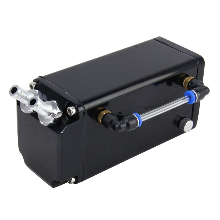 Universal Racing D1S-003 Engine Square Oil Catch Tank Can Embase Racing Catch Oil Tank Oil Catch Tank Motor Racing Sports