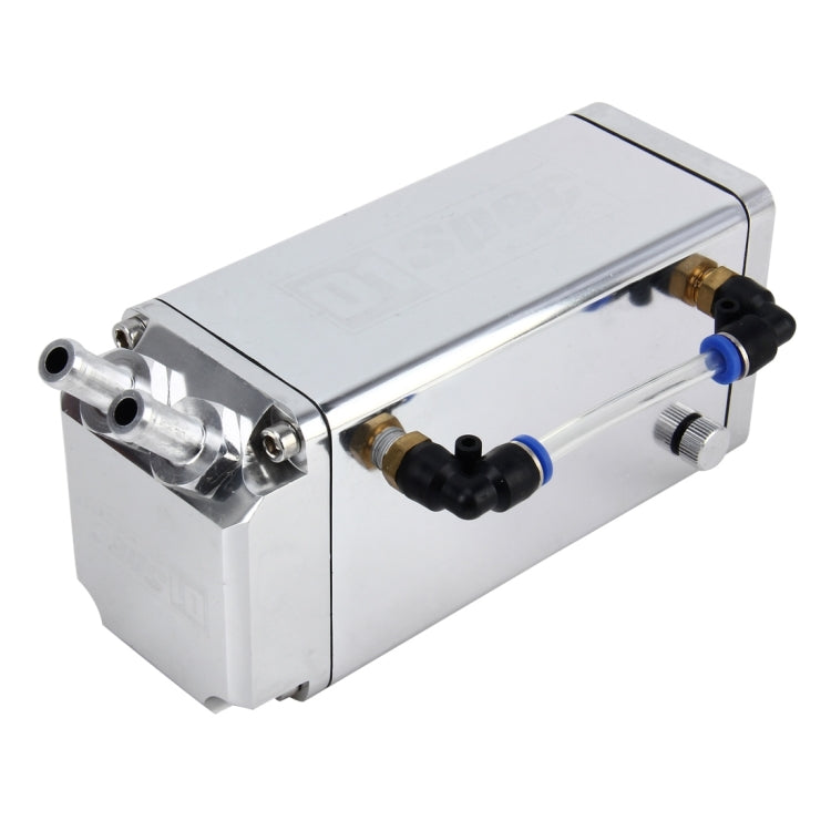 Universal Racing D1S-003 Engine Square Oil Catch Tank Can Embase Racing Catch Oil Tank Oil Catch Tank Motor Racing Sports