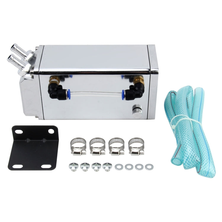 Universal Racing D1S-003 Engine Square Oil Catch Tank Can Embase Racing Catch Oil Tank Oil Catch Tank Motor Racing Sports