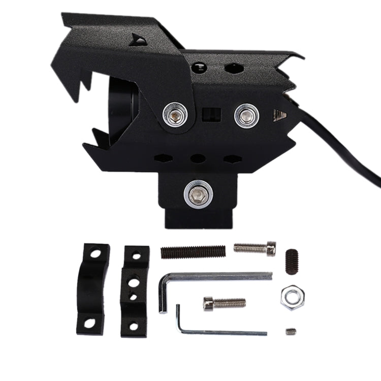 10W 1500LM CREE LED White Motorcycle Headlight Lamp, DC 12-80V  Waterproof Rank IP67