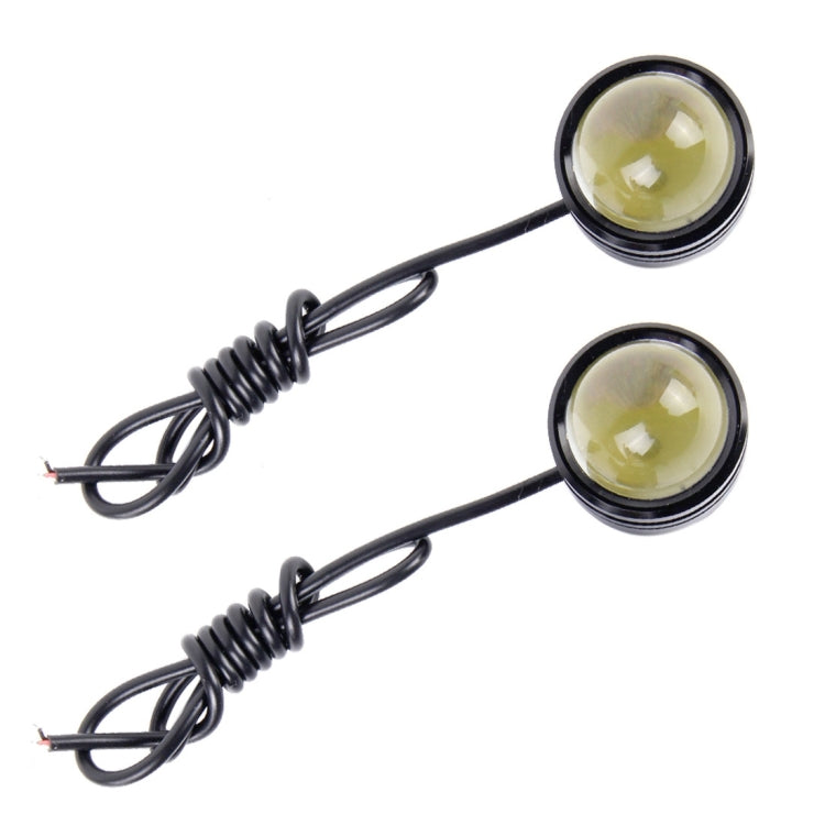 2 PCS DC 12V 15W 6000K Eagle Eyes Light Long Life, Wire Length: 60cm
