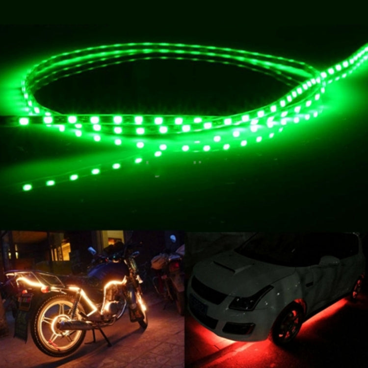 5 PCS 45 LED 3528 SMD Waterproof Flexible Car Strip Light for Car Decoration, DC 12V, Length: 90cm