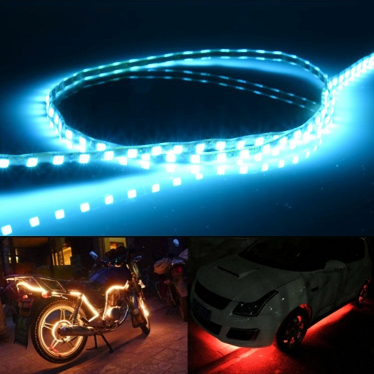 5 PCS 45 LED 3528 SMD Waterproof Flexible Car Strip Light for Car Decoration, DC 12V, Length: 90cm