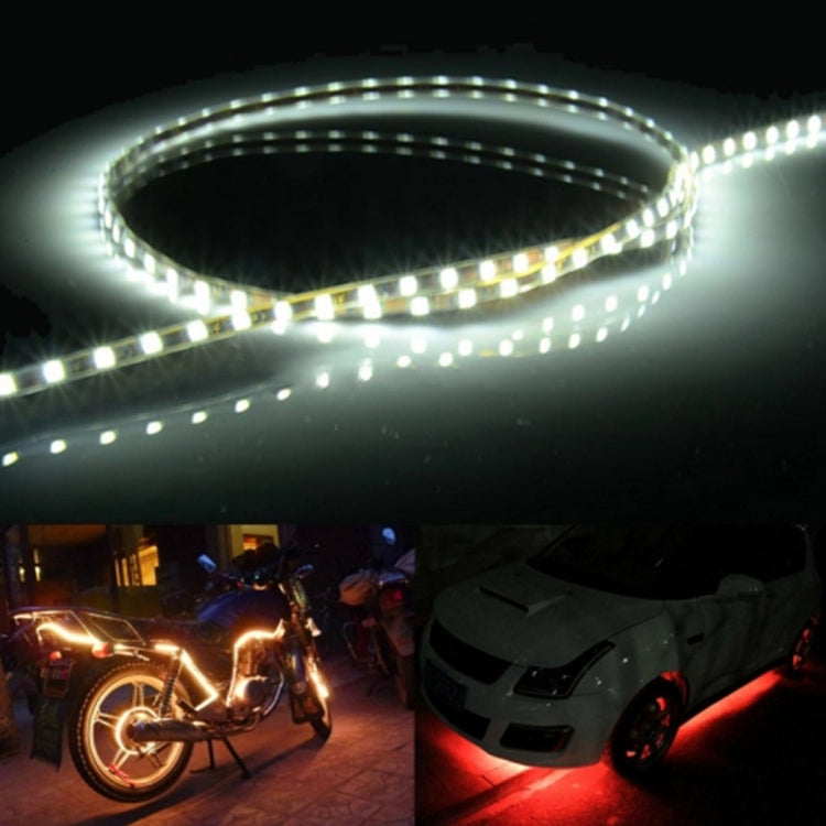 5 PCS 45 LED 3528 SMD Waterproof Flexible Car Strip Light for Car Decoration, DC 12V, Length: 90cm