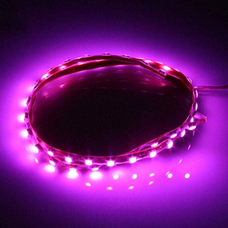 5 PCS Flow Style 45 LED 3528 SMD Waterproof Flexible Car Strip Light for Car Decoration, DC 12V, Length: 90cm