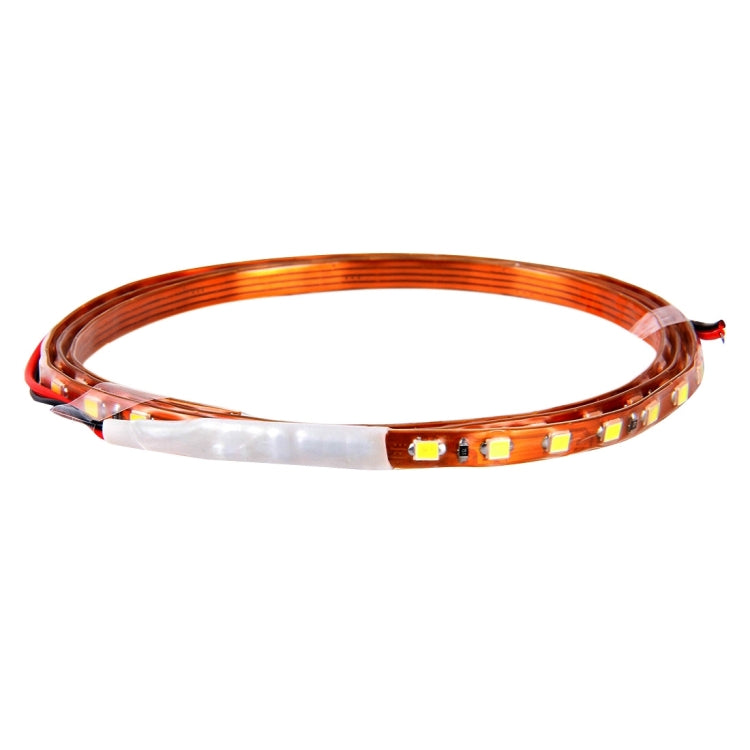 5 PCS Flow Style 45 LED 3528 SMD Waterproof Flexible Car Strip Light for Car Decoration, DC 12V, Length: 90cm