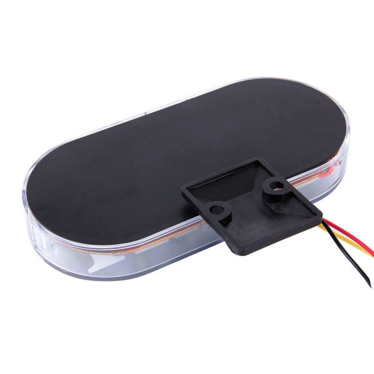 3W Continuous + Flashing White Light Taxi Dome Lamp With 32 LED Lights, DC 12V