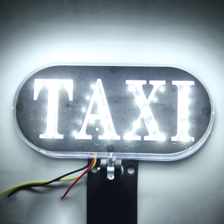 3W Continuous + Flashing White Light Taxi Dome Lamp With 32 LED Lights, DC 12V