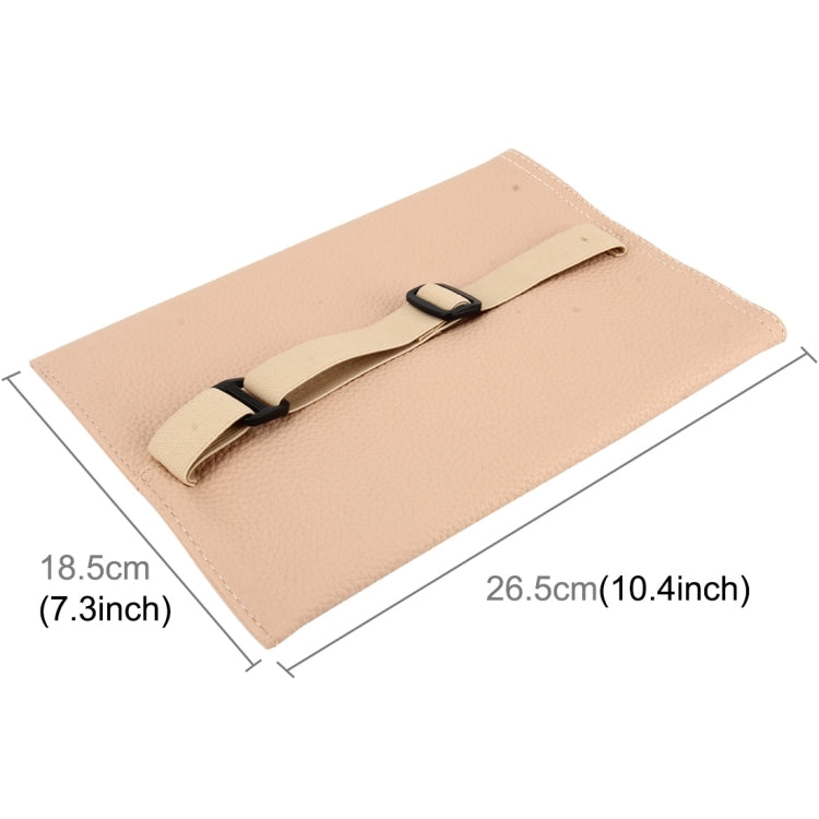 Car Auto Leather Sun Visor Backseat Multi-function Hanger Tissue Box Paper Napkin Bag Hanging Paper Towel Box(Not Include Napkin)