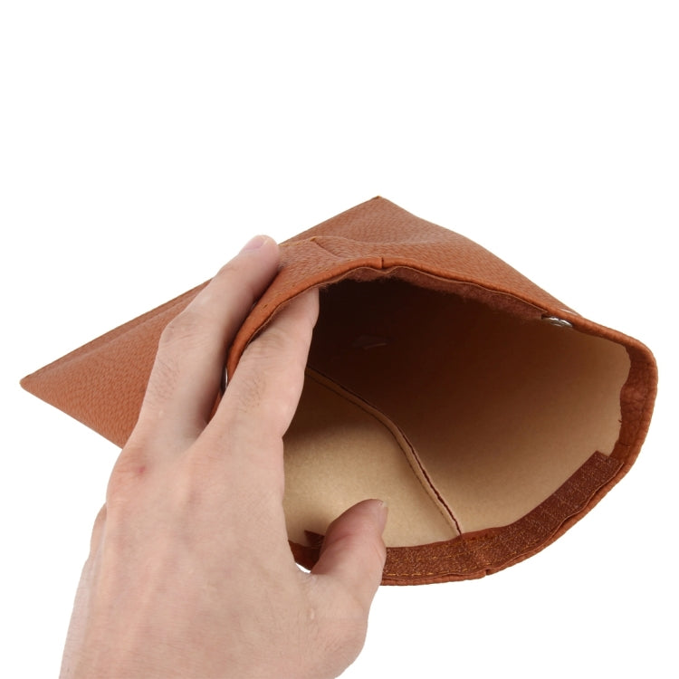 Car Auto Leather Sun Visor Backseat Multi-function Hanger Tissue Box Paper Napkin Bag Hanging Paper Towel Box(Not Include Napkin)