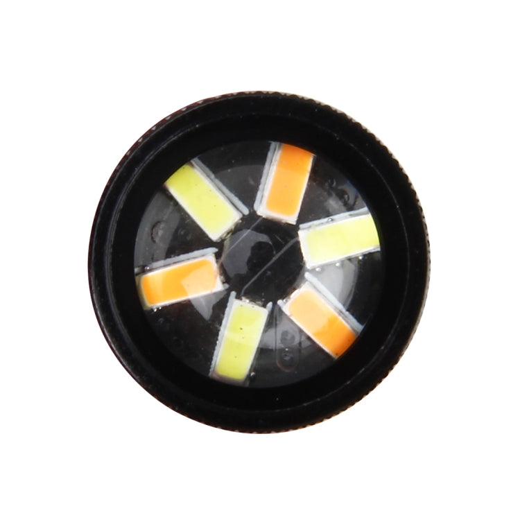 1157/BAY15D 5W 450LM 60LEDs DC 12V SMD-4014 Car Tail Bulb Turn Signal Auto Reverse Lamp Daytime Turn Running Light Car Source (White Light+Yellow Light)