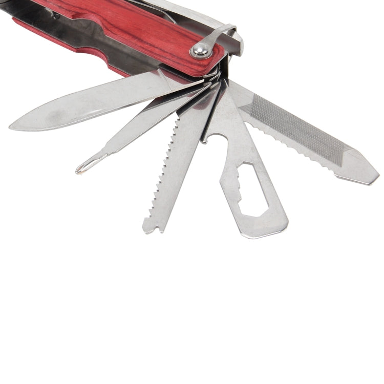 Outdoor Stainless Steel Multi-function Hammer Auto Emergency Kit Tool (Hammer + Pliers + Saw Blade + Knife + Bottle Opener)