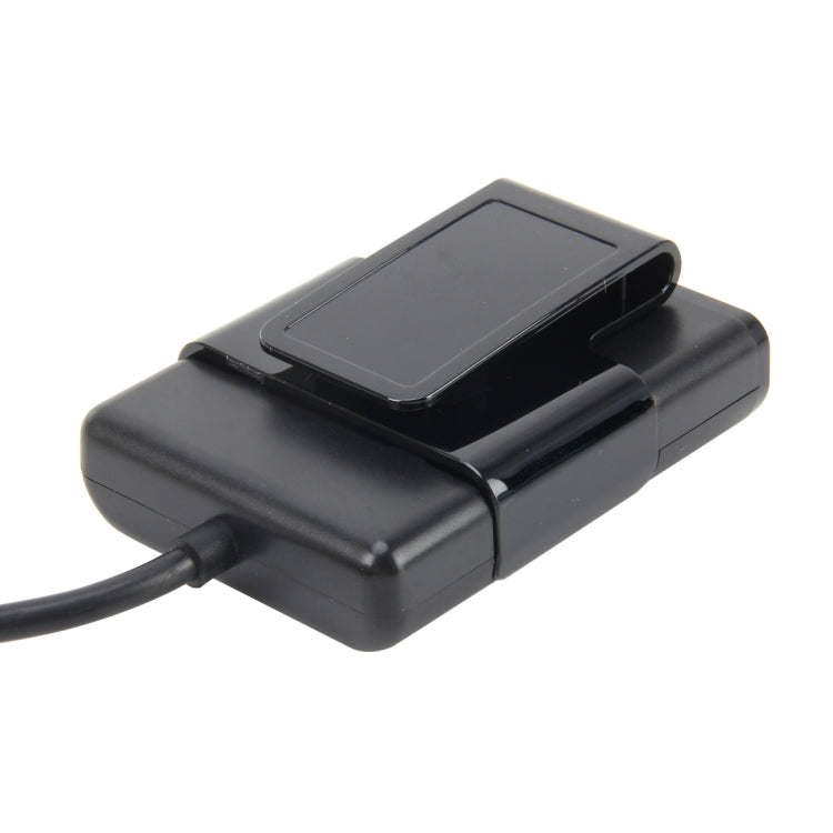 HSC-600D 3USB 7.2AMP DC 5V 2.4A and 4.8A 3-Port Passenger Car Charger Mounted Before and After Charging with Voltage, Cable Length: 1.8m