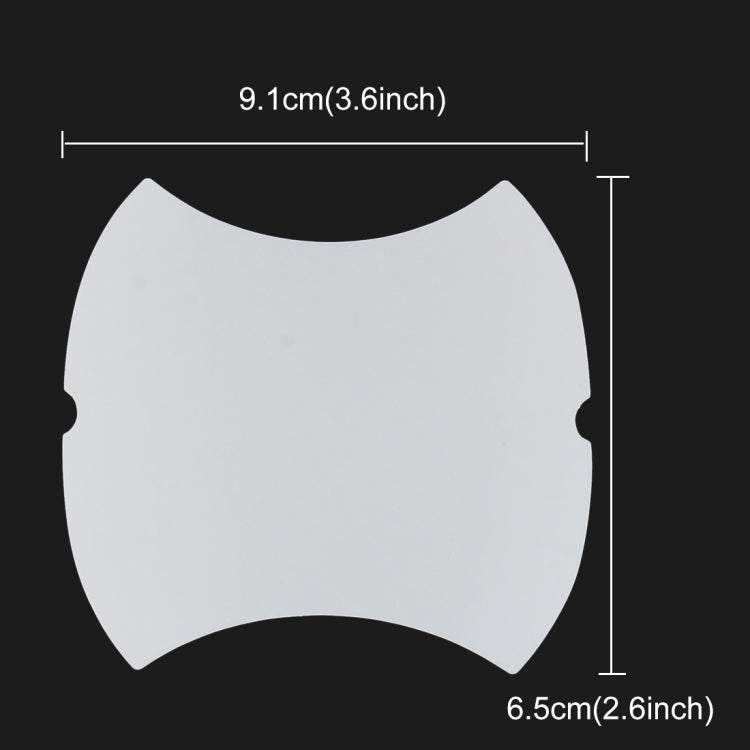 4 PCS Universal Clear Side Door Handles Paint Scratches Protective Film Set Automobiles Car Accessories Car-styling TPU-CAP Protection Film