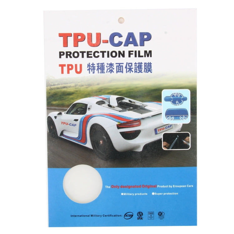 4 PCS Universal Clear Side Door Handles Paint Scratches Protective Film Set Automobiles Car Accessories Car-styling TPU-CAP Protection Film