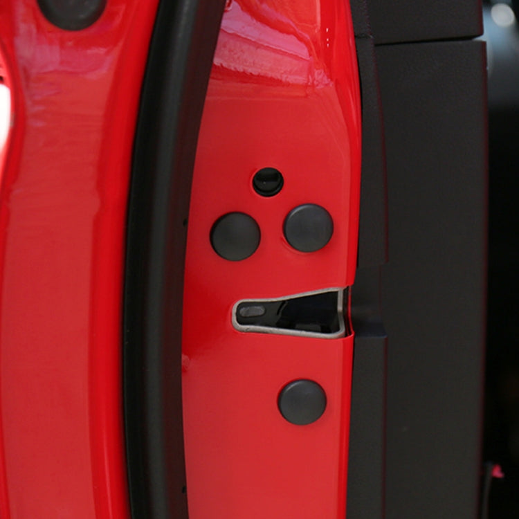 12 PCS Plastic Flat Head Screw Cap Cover Screw Cover Car Decoration Screw Nut Covers