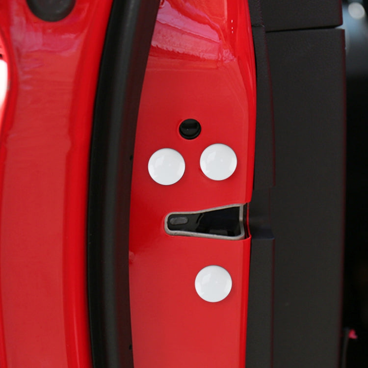 12 PCS Plastic Flat Head Screw Cap Cover Screw Cover Car Decoration Screw Nut Covers