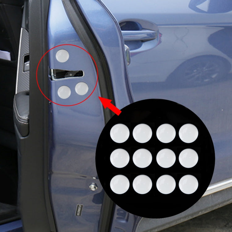 12 PCS Plastic Flat Head Screw Cap Cover Screw Cover Car Decoration Screw Nut Covers