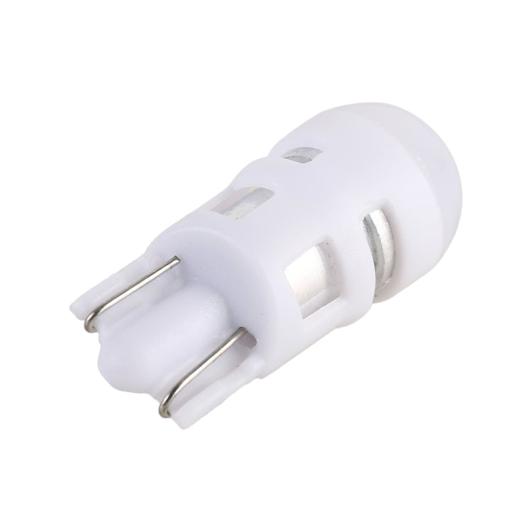 2 PCS T10 3W 200LM 6000K Car Clearance Lights Car Marker Light with 1 SMD-3030-LED Lamps, DC 12V(White Light)