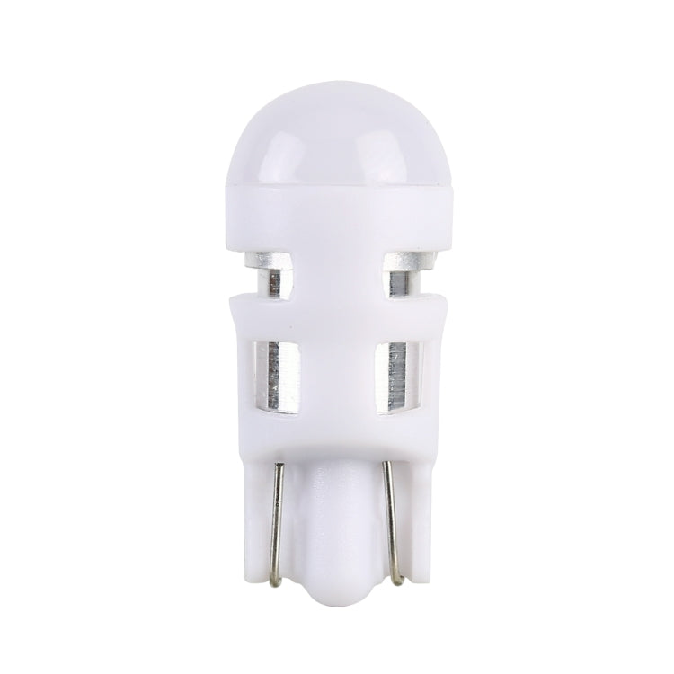 2 PCS T10 3W 200LM 6000K Car Clearance Lights Car Marker Light with 1 SMD-3030-LED Lamps, DC 12V(White Light)