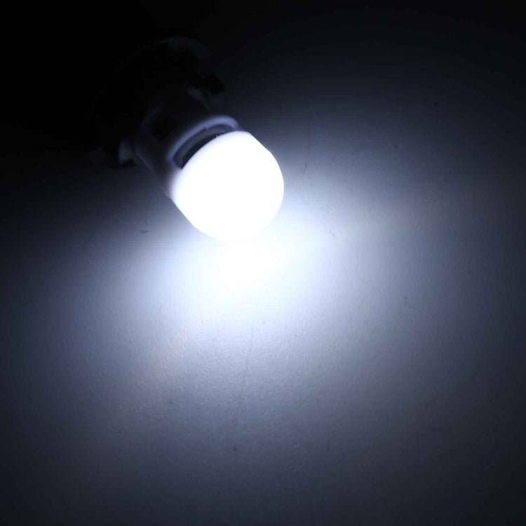 2 PCS T10 3W 200LM 6000K Car Clearance Lights Car Marker Light with 1 SMD-3030-LED Lamps, DC 12V(White Light)