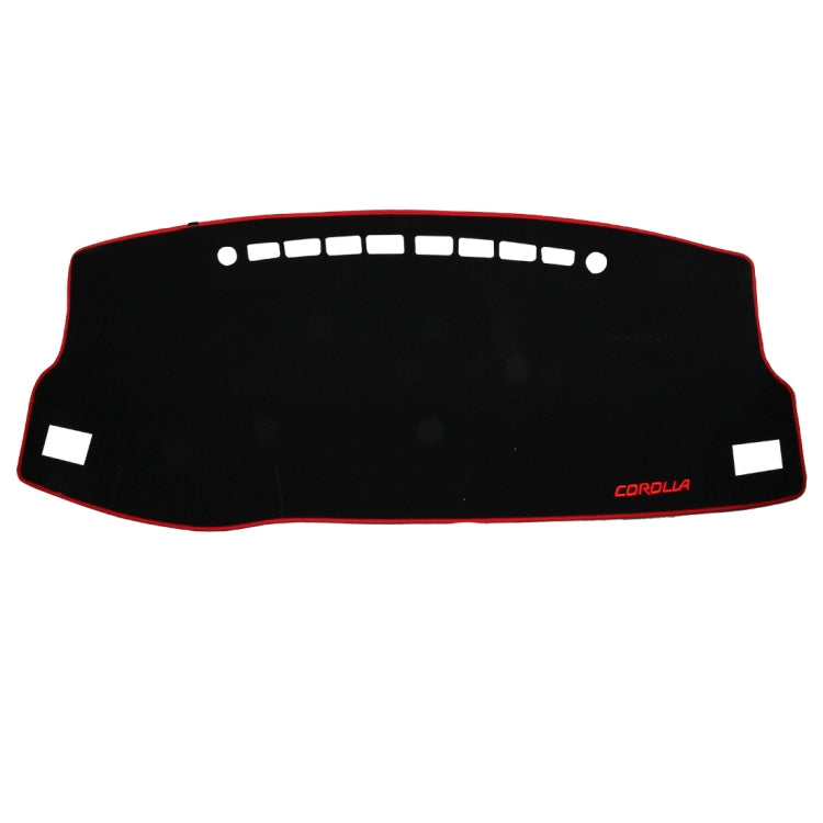 Car Light Instrument Panel Sunscreen Dashboard Mats Cover for Toyota New Corolla (2014-2018)ï¼ŒPlease Note Model and Year