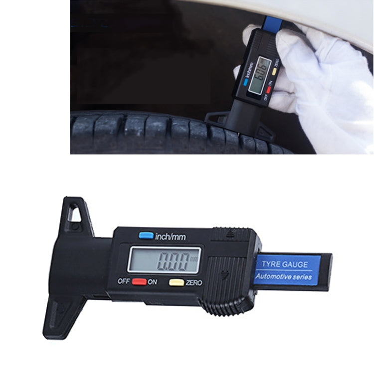 0-25mm Electronic Digital Tread Plan Refinding Rounds Refinding Outcome Exists Tread Tablets Type Gauge Depth Vernier Caliper Measuring Tools