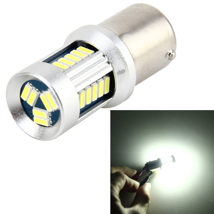 1156/Ba15s 5W 500 LM 6000K Car Auto Turn Light  Backup Light Reversing Lights with 30LEDs  SMD-3014 Lamps, DC 12V(White Light)