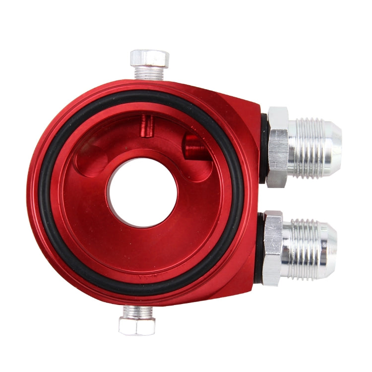 Universal Car Modified Instrument Dedicated Cake Oil Temperature Hydraulic Gauge Adapter Seat, Random Color Delivery