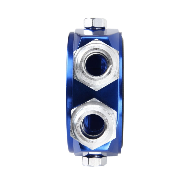 Universal Car Modified Instrument Dedicated Cake Oil Temperature Hydraulic Gauge Adapter Seat, Random Color Delivery