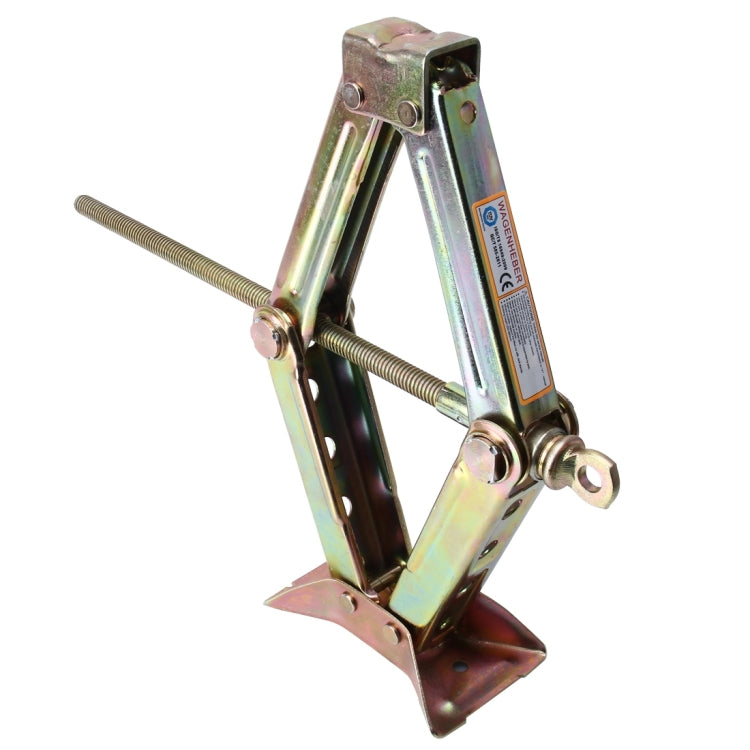ST-104 Pure Metal Stabilizer Scissor Jack with Handle Lift Levelers 3000 Pound (1.5 Ton) Capacity Each - 8.5 to 36 CM Range